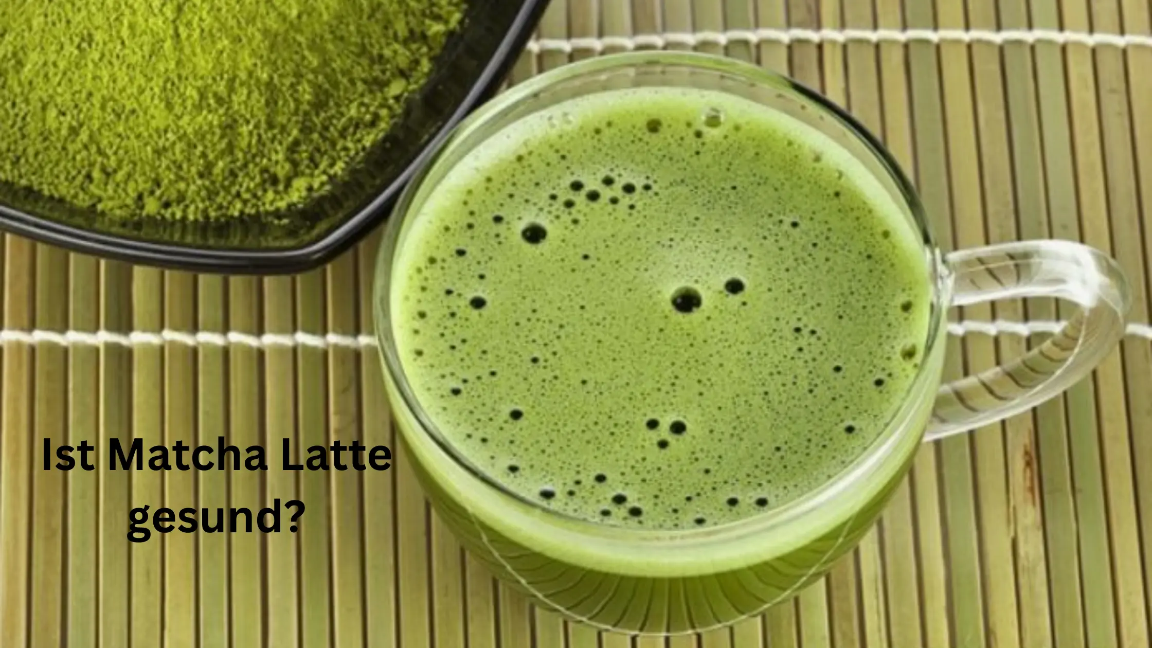 Ist Matcha Latte gesund