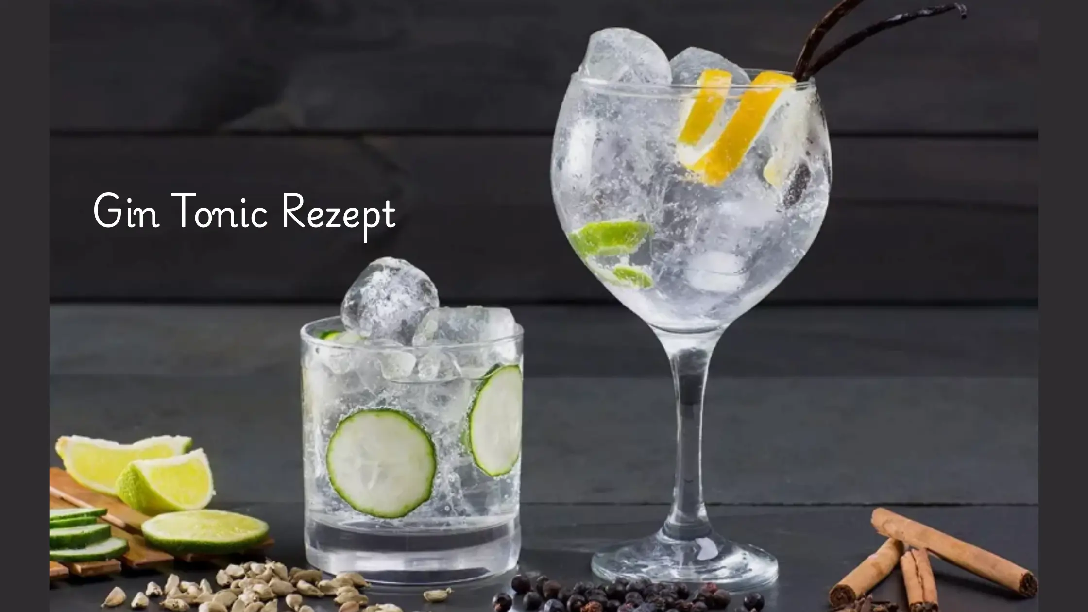 Gin Tonic Rezept