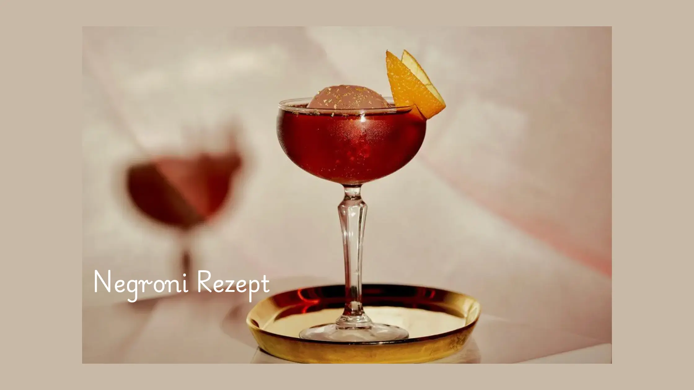 Negroni Rezept